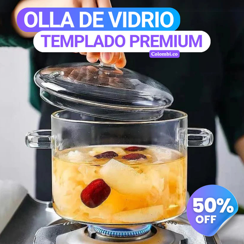 Olla de Vidrio Templado Viral 🔥